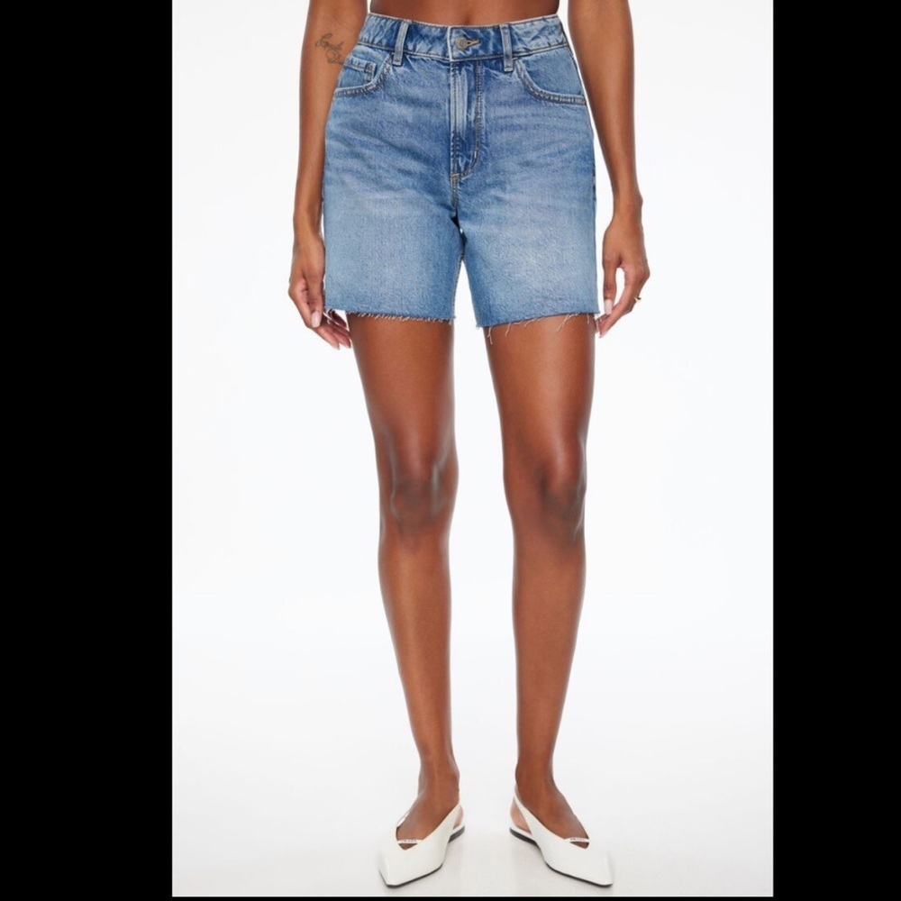 Dynamite Jean Shorts Light Blue Denim Women’s 24